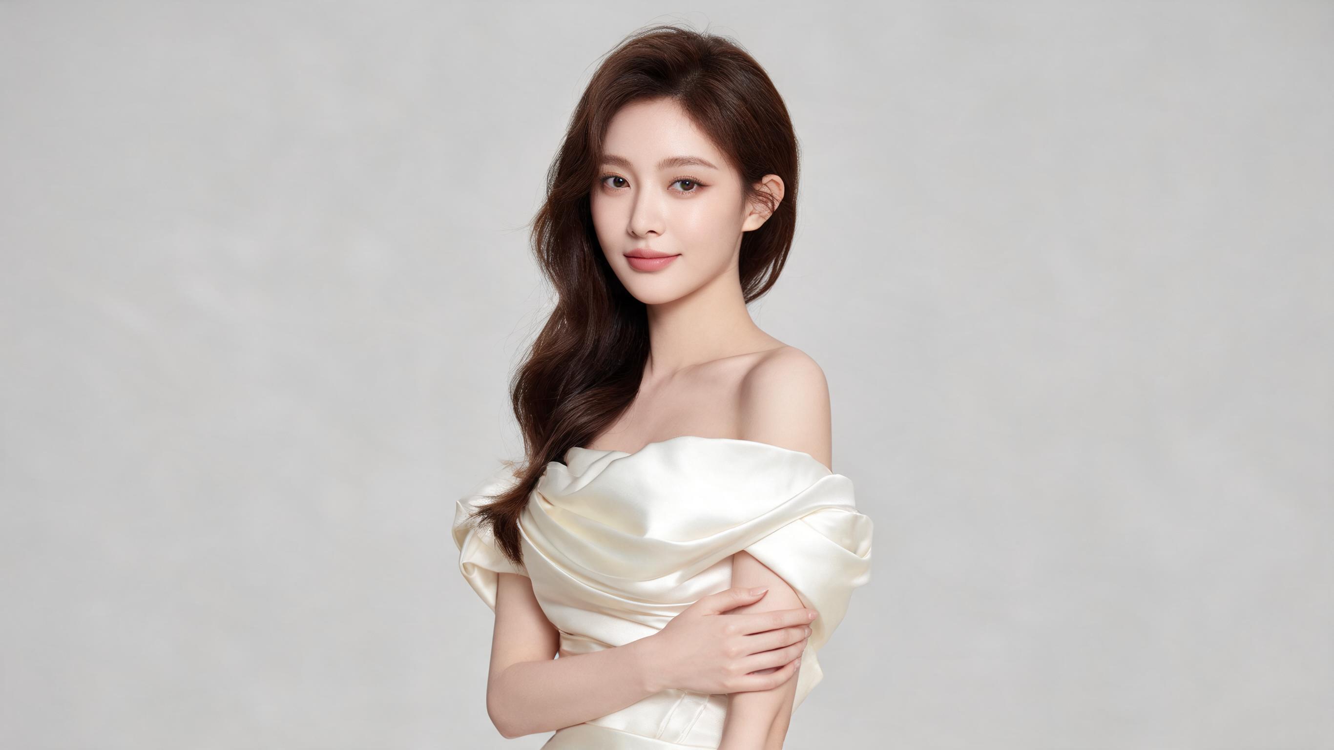 AI image template: Studio Editorial Model
