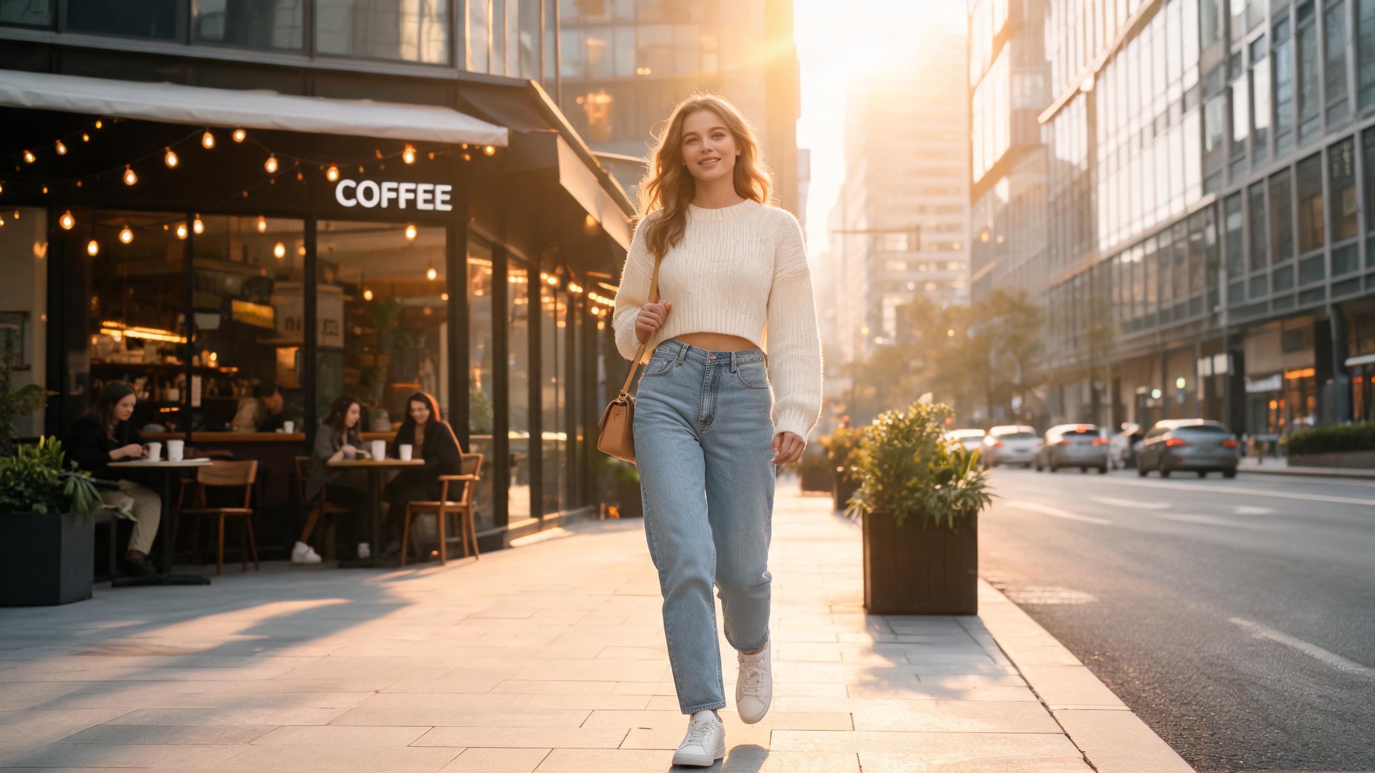 AI image template: City Lifestyle Portrait
