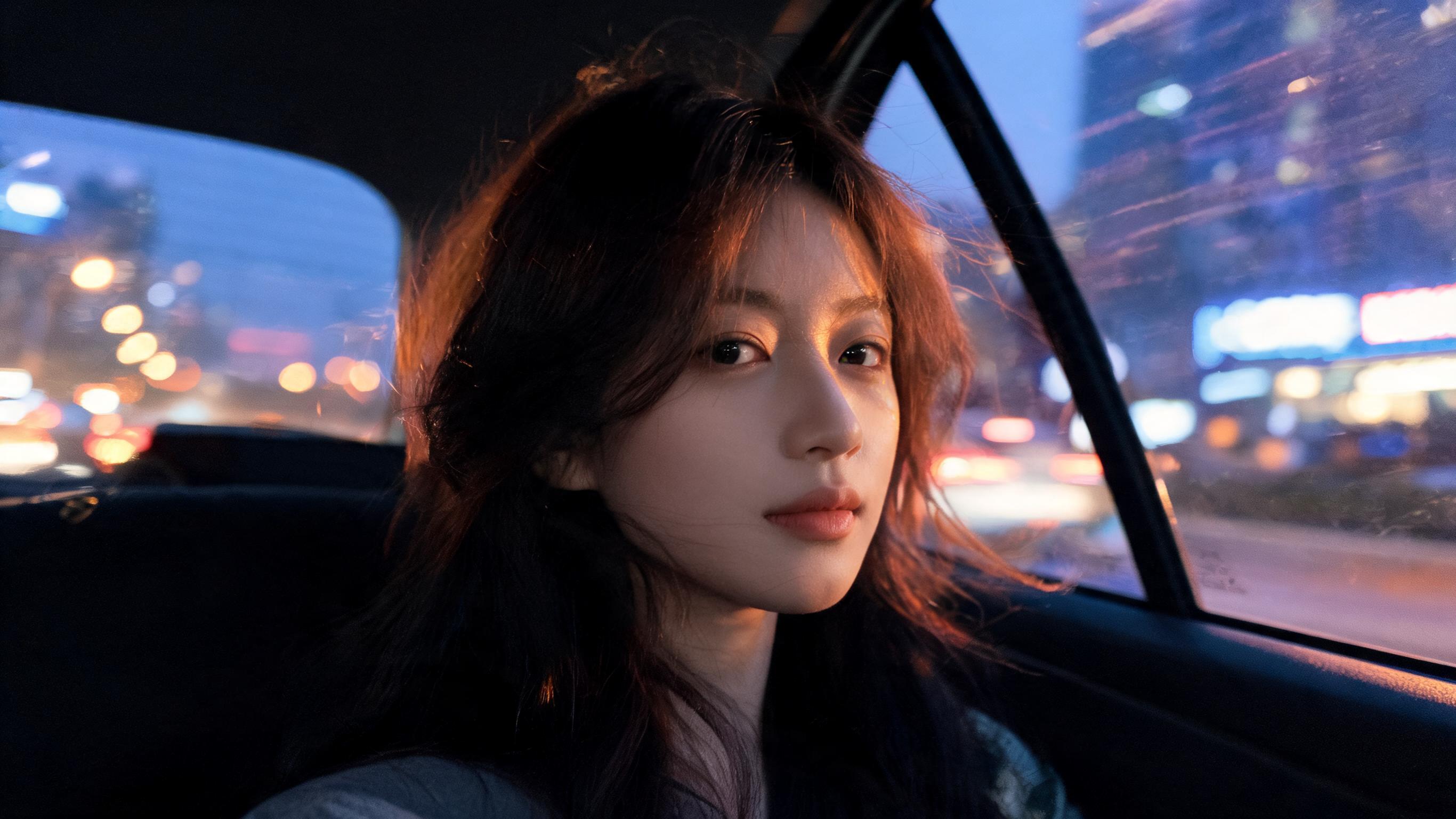 AI video template: Car Window Light Glance