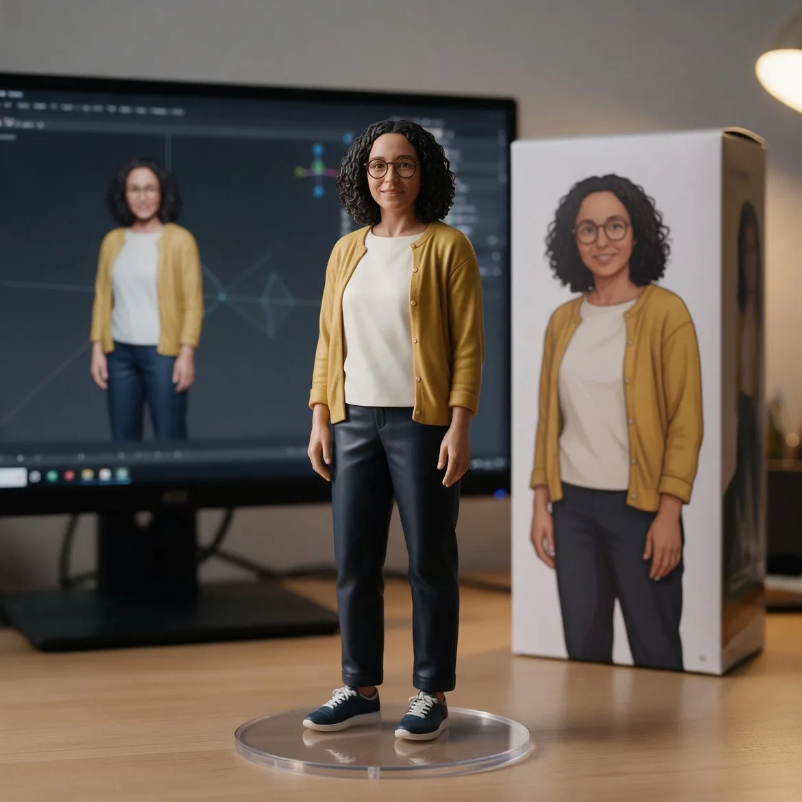 AI image template: Action Figure from Photo