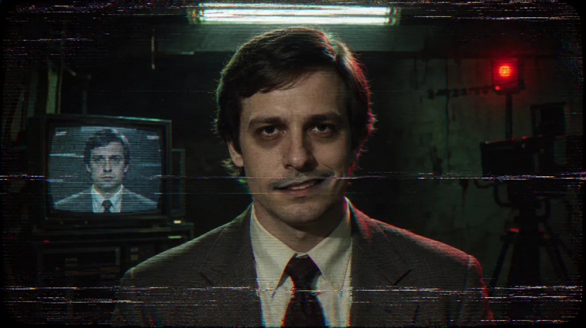 AI image template: Analog Horror Face
