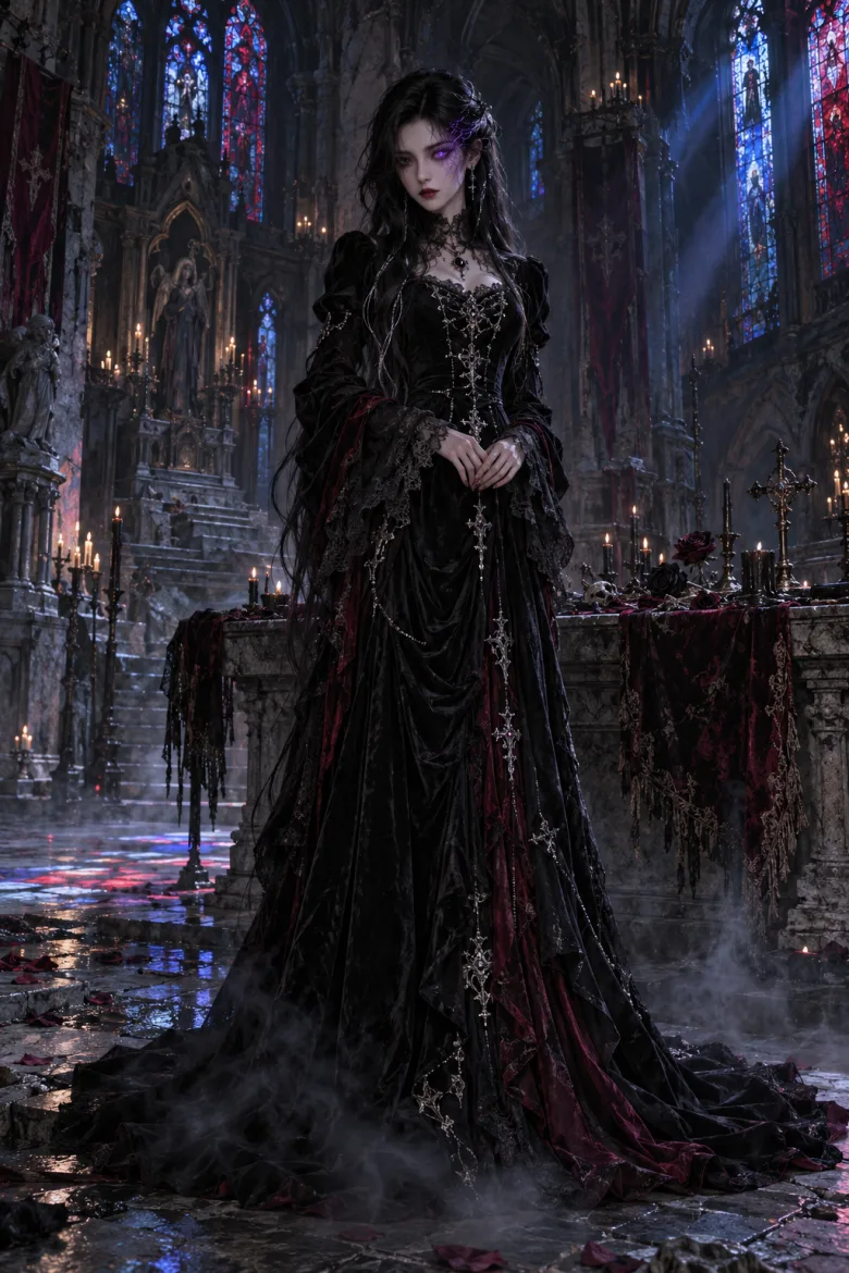 AI image template: Gothic AI Portrait Generator